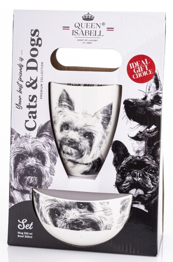 Kubek Z Miseczką Pies