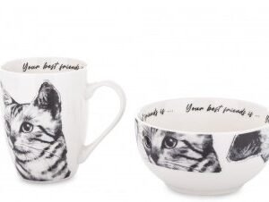 Kubek Z Miseczką Kot