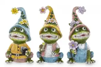 Figurki trzech żab