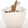 Osłonka na doniczkę z króliczkiem