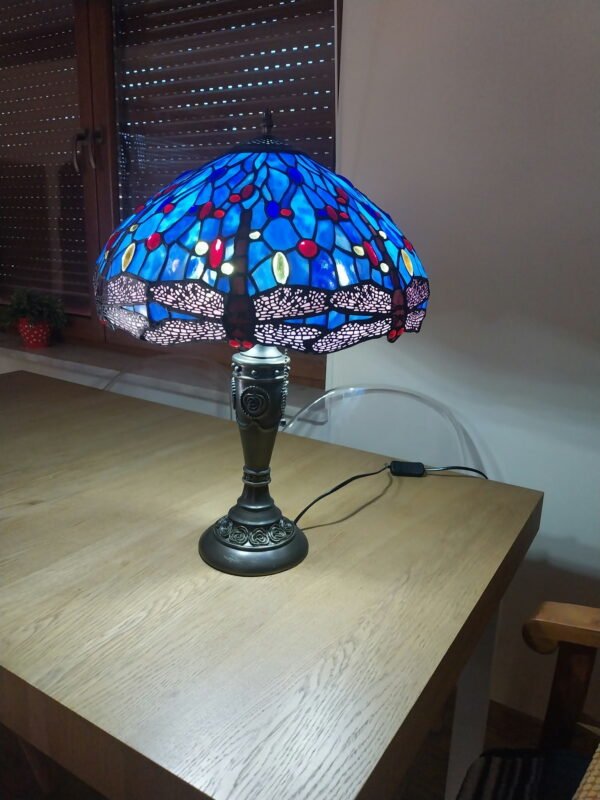 695249387_2417539272003072_3934805553813836705_n Lampa witrażowa w stylu Tiffany. Barok 40'