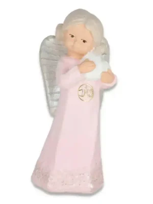 Anioł Helenka Serce różowa