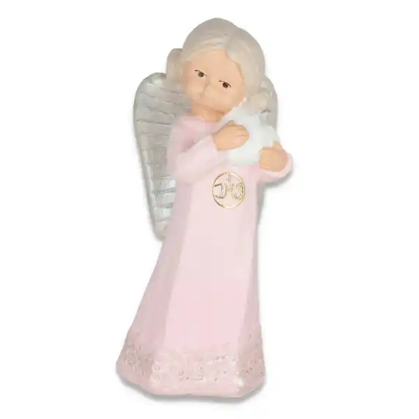 Anioł Helenka Serce różowa