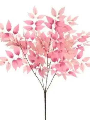 Bukiet liści POWDER PINK