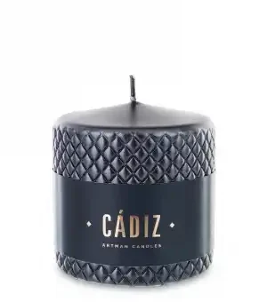 Świeca Czerń Mały Walec