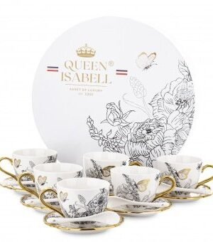 Filiżanka z podstawką i łyżeczką 6+6+6