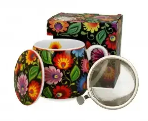 Kubek Baryłka Z Zaparzaczem 430 Ml Etnic