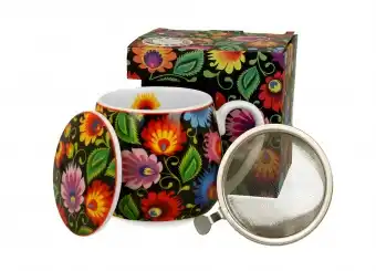 Kubek Baryłka Z Zaparzaczem 430 Ml Etnic