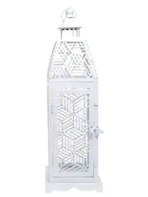 LATARNIA MAŁA BIAŁA MATOWA