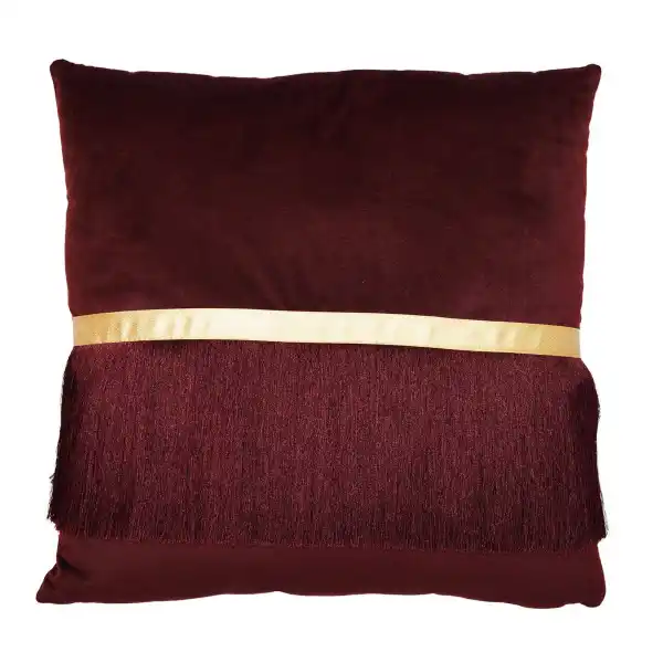 PODUSZKA BORDOWA Z FRĘDZLAMI