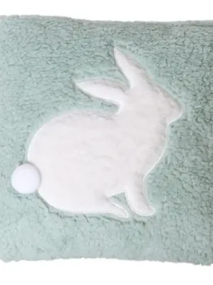 PODUSZKA Z KRÓLIKIEM ZIELONA