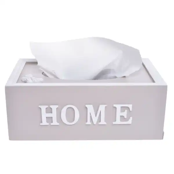 PUDEŁKO NA CHUSTECZKI BEŻ"HOME"