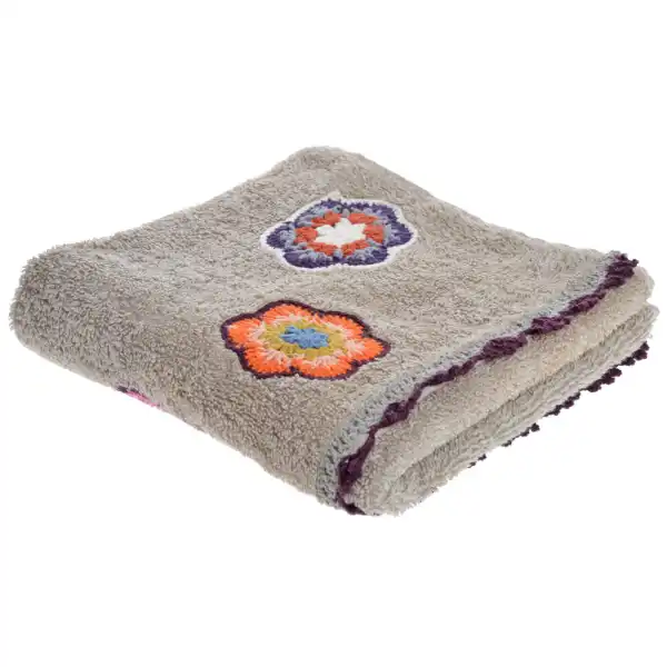 RĘCZNIK SZARY W KWIATKI MAŁY