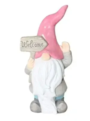 SKRZAT CERAMICZNY Z RÓŻOWĄ CZAPKĄ