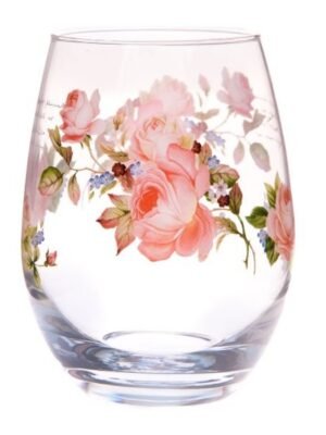 Kubek Dakls Róża szkło 420 ml