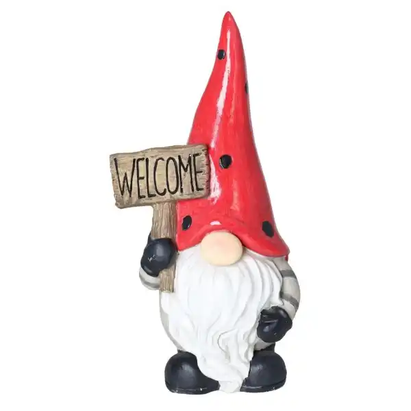 SKRZAT CERAMICZNY Z CZERWONĄ CZAPKĄ