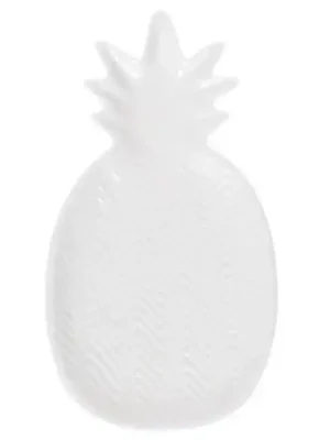 TALERZ ANANAS PORCELANOWY MAŁY