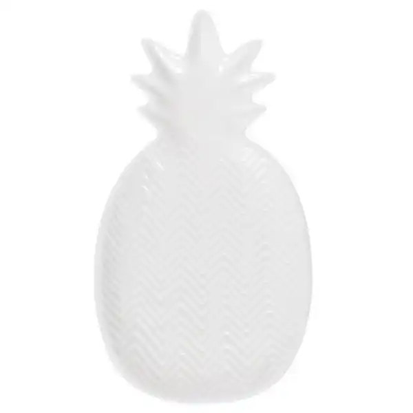 TALERZ ANANAS PORCELANOWY MAŁY