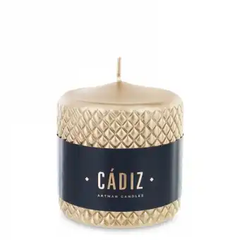 Świeca Złota Mały Walec