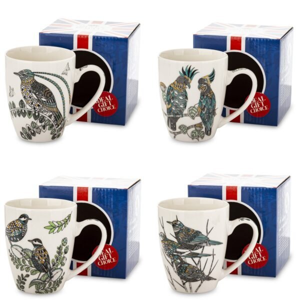 Kubek 300Ml. Motyw Ptaki