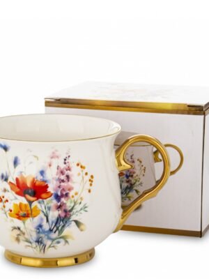 Kubek  Flower porcelana 450 ml