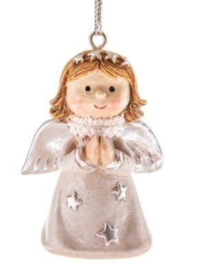 Anioł modlący się 5 cm. Polyresinowa zawieszka