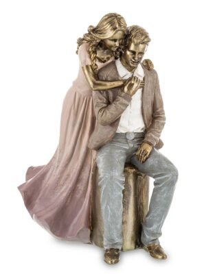 Figurka Para zakochani miłość