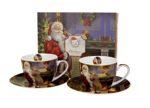 aa-13.jpg 2 Filiżanki Ze Spodkami Santa Letter