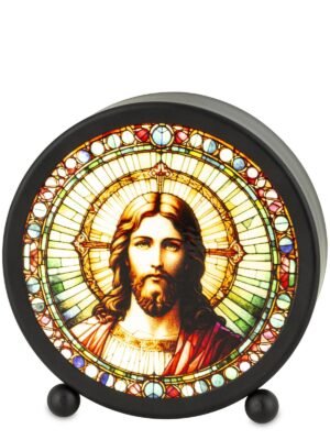 Lampion Witrażowy Led