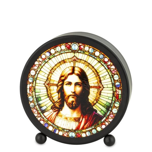 Lampion Witrażowy Led