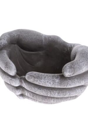 Donica  betonowa - dłonie, duża