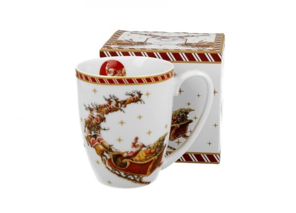 Kubek Classic Santa On Sleigh