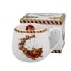 Kubek Baryłka Santa On Sleigh