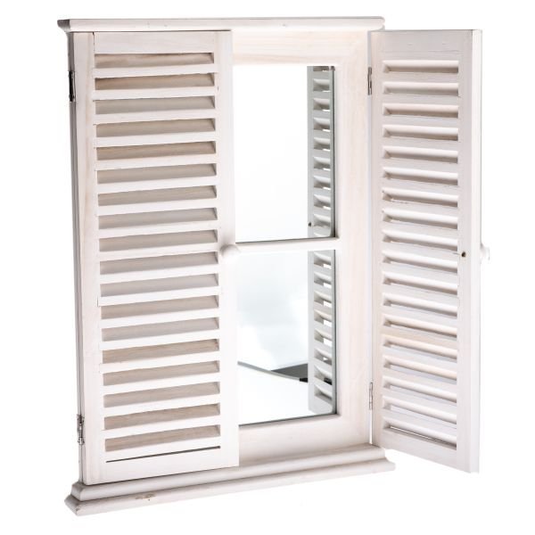 Lustro z okiennicami- żaluzje