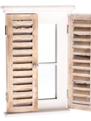 Lustro z okiennicami (drewno)