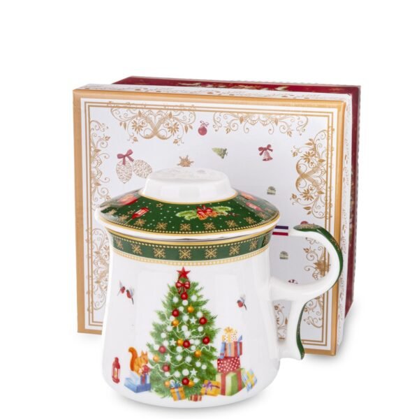 Kubek Z Zaparzaczem w Ozdobnym Opakowaniu.