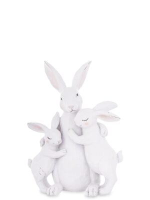 Figurka rodzina króliczków