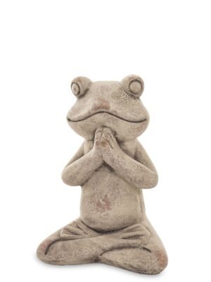 Figurka żaba, medytacja 19cm