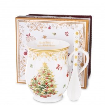 aa-28.jpg Kubek Z Łyżeczką w Dekoracyjnym Opakowaniu