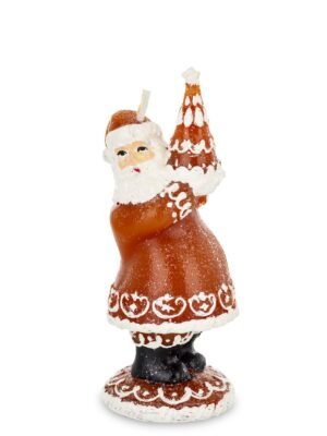 Świeca Figurka Mikołaja