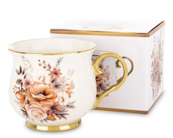 Kubek  Flower porcelana 450 ml