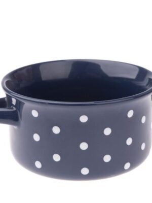 aa-33-1.jpg Miseczka ceramiczna, granatowa w kropki, 560ml
