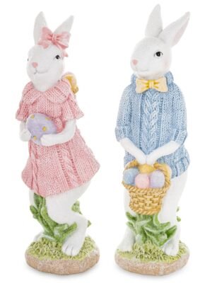 aa-35-5.jpg Figurki pary królików, on i ona