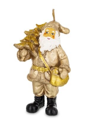 Świeca Mikołaj  Złoty