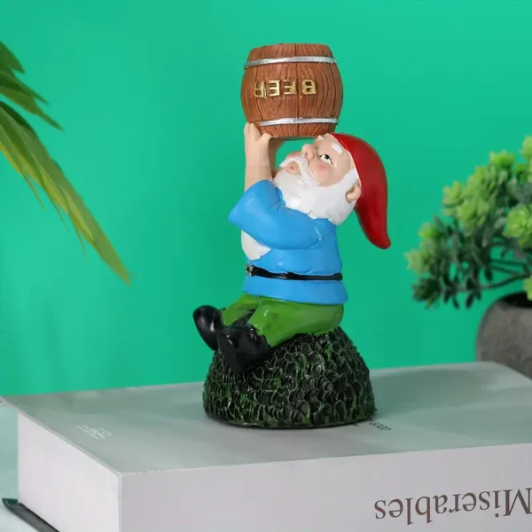 Skrzat ogrodowy z beczką