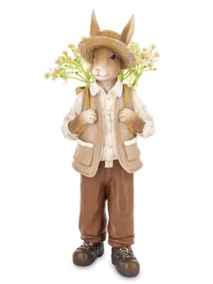 Figurka królika wielkanocnego | Dekoracja wielkanocna