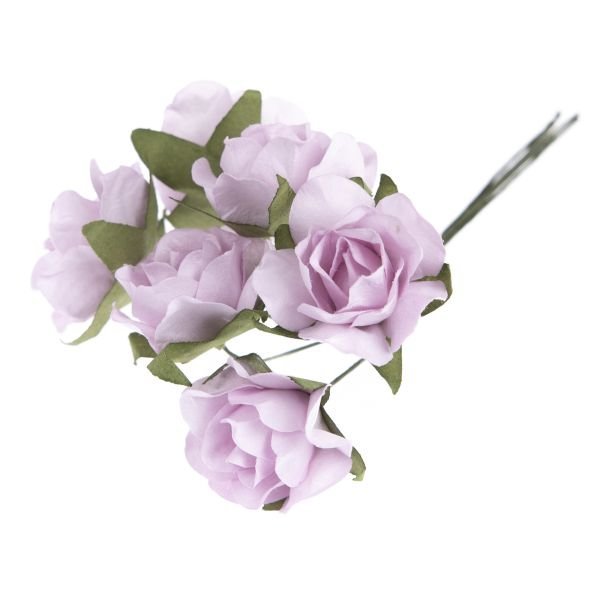 Sztuczny bukiet róż – 6szt