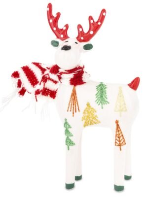 Ceramiczna figurka renifera