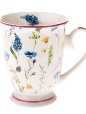 Porcelanowy kubek kwiaty polne 300ml