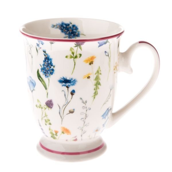 Porcelanowy kubek kwiaty polne 300ml